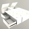 Box Base P- Sommier Adaptable 140- 160 4 Cajones-cod. 6423 P