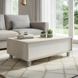 D_676557-MLA96881294511_102025-O.webp Mesa Ratona Rectangular Con Cajon Living Melamina Color Nevado Everest
