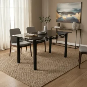 D_676678-MLA92914468812_092025-O.webp Mesa Cocina Comedor Cristal- Vidrio 160 X 80. Base Caño 3