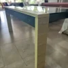Mesa Cocina 180 X 90. Awen- Patas Melamina Tapa De Vidrio