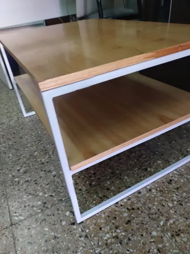 Mesa Ratona De Living Itaca- Laqueada Paraiso- 80 X 50 X 46