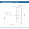 D_678336-MLA85987887317_062025-O.webp Escritorio Organizador Con Biblioteca 130 X 136 X 45 Oes 110