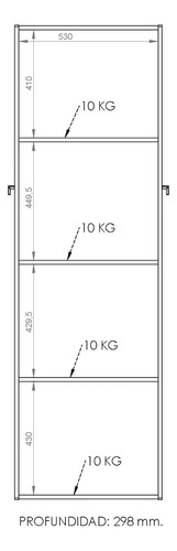 D_678429-MLU75909869460_042024-O.jpg Despensero Cocina Alacena Organizador 2 Puertas 4 Estantes Blanco Melamina Resistente Alto 180 Cm Multiuso Guardado Despensa Hogar Comedor Moderna Fácil Limpieza D062 Dielfe