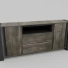 Bahiut Vajillero Dynamic 180 X 85 Con Usb, Cajones Y Puertas