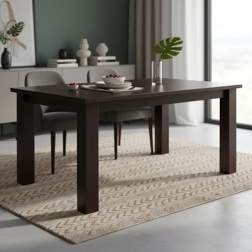 Mesa Cocina Comedor Corpus- 150 X 90 Pino Lustrado