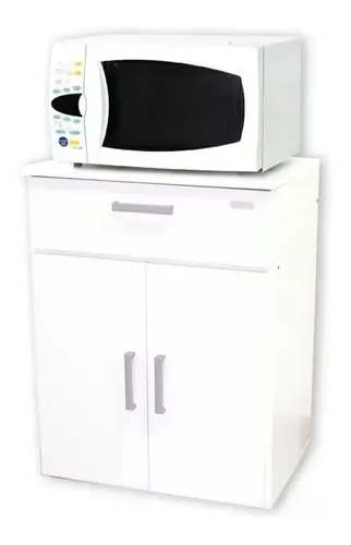 Mueble Auxiliar Para Microondas 1 Cajon, 2 Ptas. Cod. 3045