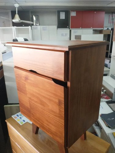 Mesa De Luz 1 Cajon, 1 Puerta. Tipo Escandinava- Cod. 126