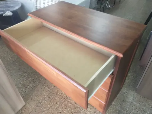 D_682305-MLA45630833404_042021-O.webp Comoda Cajonera 4 Cajones. 91 X 82 X 44 Cod 211 Pino Lustrad