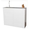 Comoda Chifonier Prisma 8 Cajones. Mdf Laqueado- 125 X 80x40