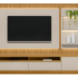 D_683545-MLA95700468400_102025-O.webp Modular Centro Entretenimiento Rack C/panel De Tv 70 C/luz + Tauari/off White Tauari/blanco Mate