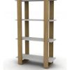 Estanteria Biblioteca Nordico 4 Estantes Cod. 323081 Woodlik