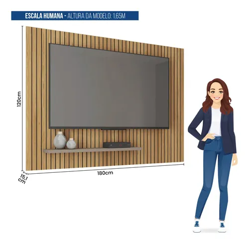 D_683913-MLA103551636419_012026-O.webp Panel Para Tv Aegon Hasta 70 Pulgadas Con Listones. Caemmun