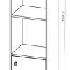 Despensero Organizador Contenedor. Le040. 40-141-30