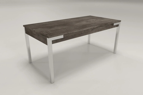 Mesa Cocina Comedor Capri Fija 140 X 0.90. Base Cromada