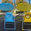 Sillon Reposera Infantil Con Sombrilla. Varios Colores