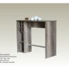 Barra Cocina Desayunador. Melamina. 120 X 102 X 50 Cod. 360
