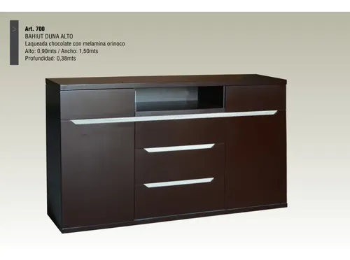 Bahiut Vajillero Organizador Duna- Alto- Laqueado 150 X 90