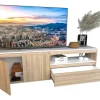 D_687865-MLA107583571311_022026-O.webp Rack Bahiut Para Tv 2 Puertas, 1 Cajon. Cod. 4028 Tables