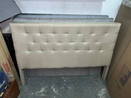 D_688107-MLA78092693761_072024-O.jpg Respaldo Para Sommier Tapizado. Chenille- 1.60 X 1.20
