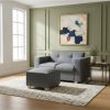 Sillón De Living Esquinero Dos Cuerpos Con Camastro