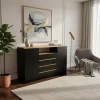 Bahiut Rack Vajillero 2 Puertas 4 Cajones Tapa Paraiso Milan