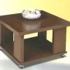Mesa Ratona De Centro Living. Melamina. Cuadrada. Cod. 3008
