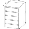 D_695413-MLA69536941426_052023-O.webp Cajonera Chiffonier 5 Cajones Para Interior Placard. Cpd5c