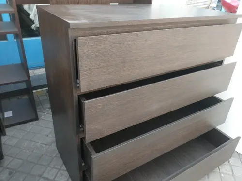 Comoda Cajonera Chiffoniers 4 Cajones. Melamina 0.90 Mts.