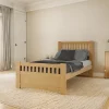 Cama 1 1/2 Plaza Pino Lustrado Inmacol Cod. 107