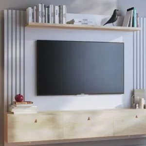 Panel Varillado Con 3 Puertas Basculant Para Tv De 50 Dro02