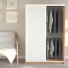 D_696449-MLA93605797058_102025-O.jpg Placard Moderno Melamina Ropero Puertas Corredizas +premiun! Color Olmo Con Everest