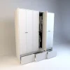 Ropero Placard 6 Puertas, 7 Cajones. 1.80 X 2.12- Cod. 6008