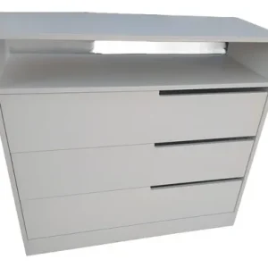 Comoda Chiffoniers 3 Cajones. Estante. Laqueado- Gala