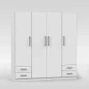 Ropero Placard Organizador 4 Puertas- 4 Cajones- Pac170