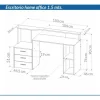 D_697766-MLA85986677441_062025-O.webp Escritorio Organizador Con 3 Cajones 150 X 90 X 45- Oes 107