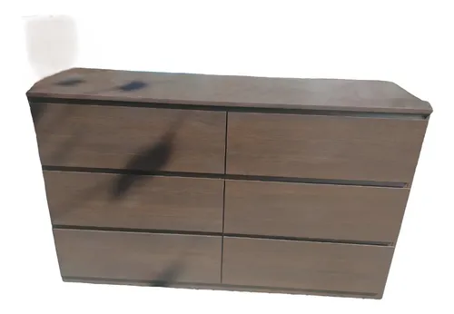 Comoda Chiffonier Cajonera 6 Cajones Mdf- 140 X 85 X 44