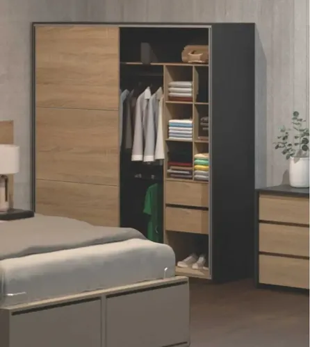 Ropero Placard Vestidor Niza 190 X 218 X 60- Pcn 190