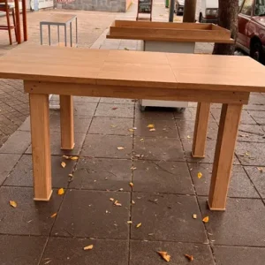 Mesa Cocina Comedor Extensible 120 X 160 X 80. Melamina