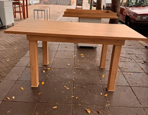 Mesa Cocina Comedor Extensible 120 X 160 X 80. Melamina