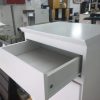 Mesa De Luz Para Sommier- Mdf Laqueado Prisma 70 X 50 X 38