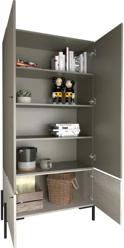 Estanteria Organizador 4 Puertas, 183 X 90 Cod. 4254