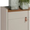 D_702629-MLU70872628569_082023-O.jpg Buffet Abruzzo Linea Brasil De 4 Puertas, Color Freijó/blanco Roto Freijó/off White