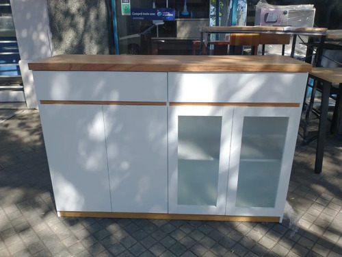 Bahiut Vajillero Organizador- 4 Puertas- 2 Cajones 140-90-40