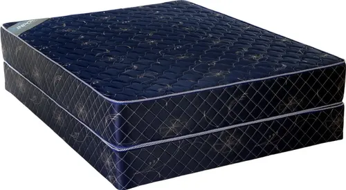 Conjunto Sommier Espuma Palermo 1.40-1.90 Inpolcor. Tela Jac