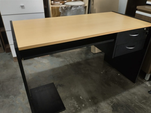 Mesa Escritorio P- Pc Con 2 Cajones- Melamina 18 Mm Cod 902