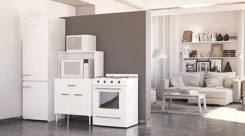 D_703977-MLA45241317920_032021-O.webp Mueble Bajo Para Microondas 2 Puertas 1 Cajon Dl 630 Blanco