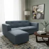 Sillon De Living Recto De 3 Cuerpos Con Camastro