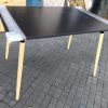 Mesa Cocina Comedor Kaunas. Tapa Melamina Base Made 120 X 82