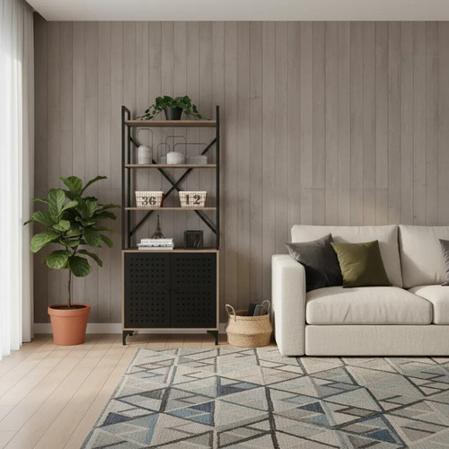 Estanteria Organizador 2 Puertas- Soho- Ess070- 173 X 69