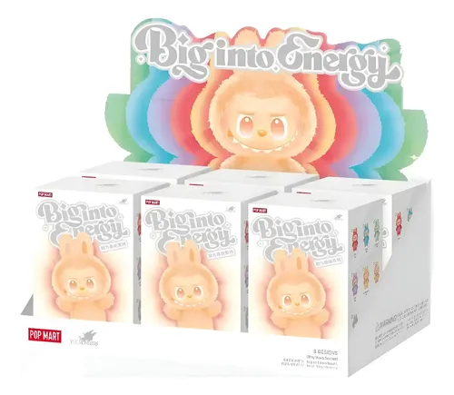 Peluche Big Into Energy Pop Mart Labubu Color Negro